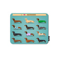 Ofloral Dachshund Dog Gaming Mouse Pad I Love Dachshunds Letter Brown Black Green Dogs Decorative Mousepad Rubber Base Home Deco