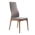 Armen Living Parker Dining Chair, Gray