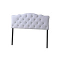 Baxton Studio Rita Headboard, Full, White