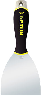 ALLWAY DSX4F Soft Grip Flex Taping Knife with Hammer End, 4''