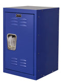 Hallowell HKL151524-1GS Kid Mini Locker, 15 Width x 15 Depth x 24 Height, Single Tier, 1-Wide, Knock-Down, 717 Grand Slam