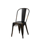 Commercial Seating Products Oscar Metal Dining Chairs, Amber