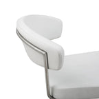 Whiteline Modern Living Maureen Bar Stool White
