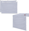 Scocanopy Sunwall For 10X10 Pop Up Canopy Frame, 3 Pack Sidewall Only, Light Grey