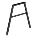 HON Mod Collection Worksurface 30" W A-Leg Support, Black