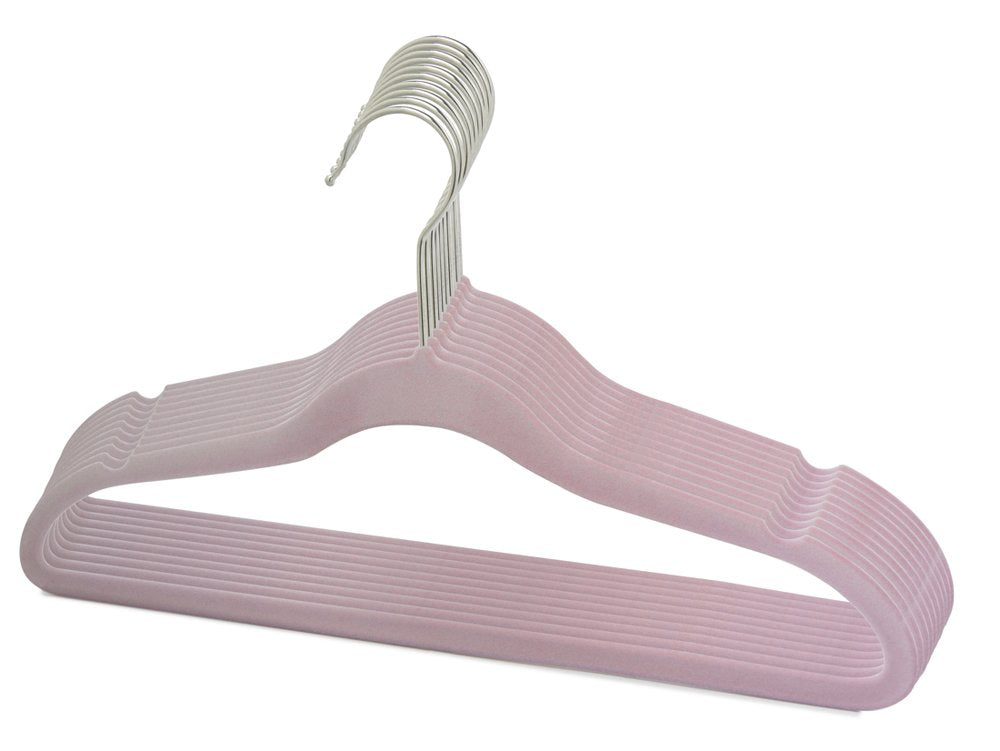Only Hangers Petite Size Lavender Velvet Suit Hangers - 50 Pack
