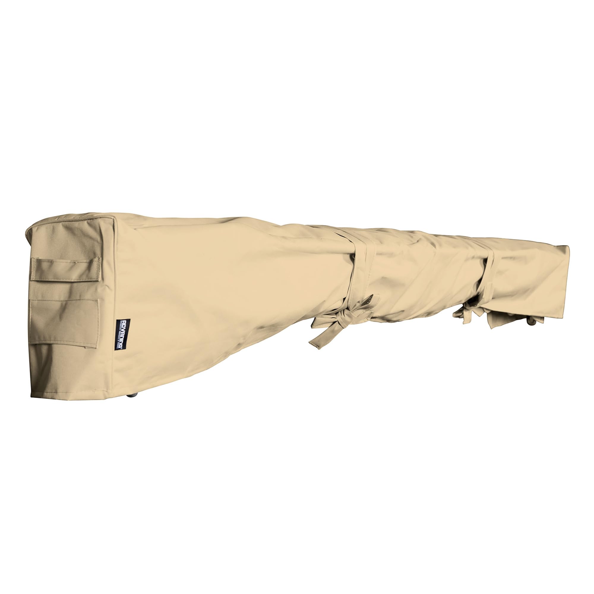 Advaning All-Weather Protective Cover For 13' Wide Retractable Awnings, Heavy-Duty Weather Proof Polyester Fabric, Color: Beige,