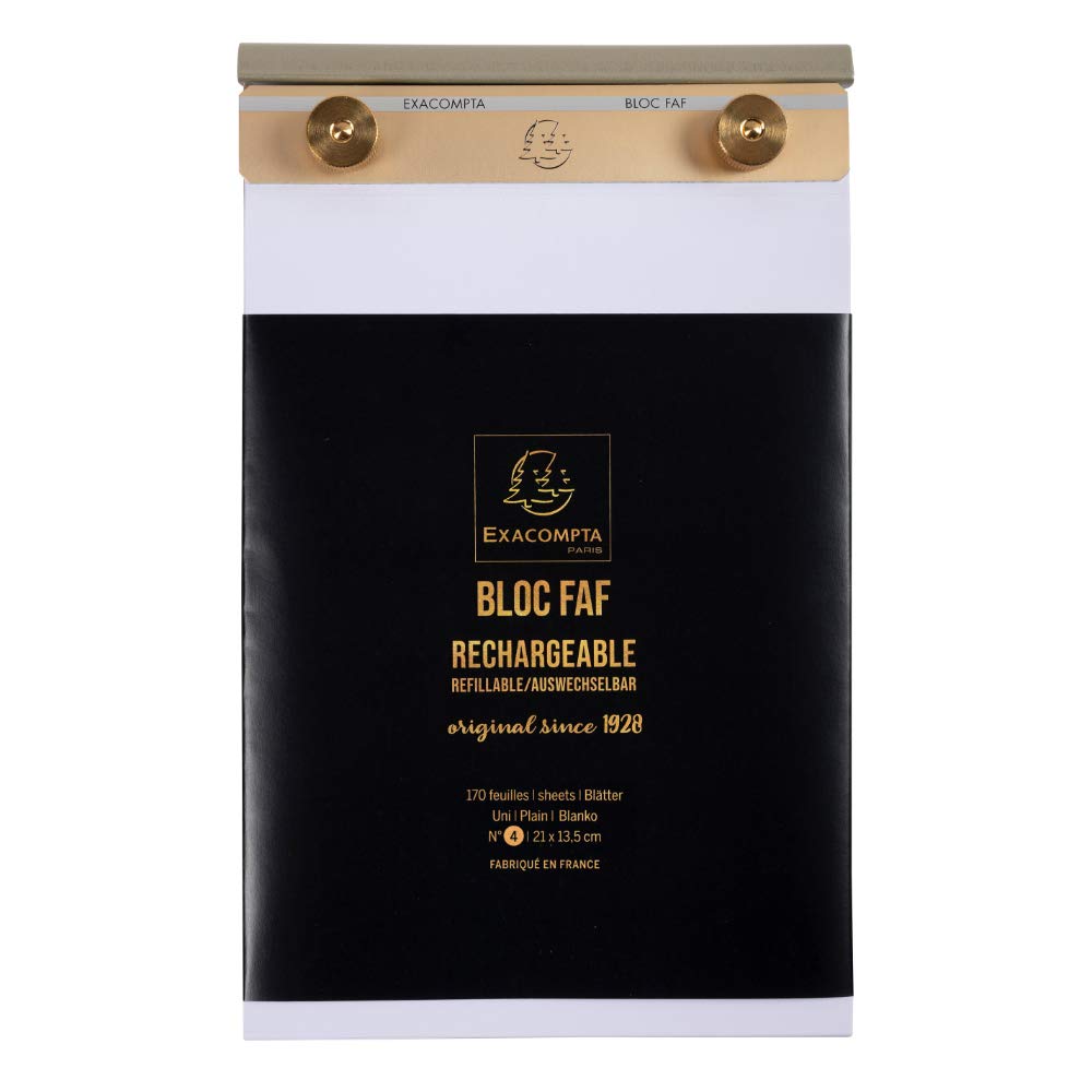 Exacompta Desk Pad, No.4 21X13.5Cm - Plain