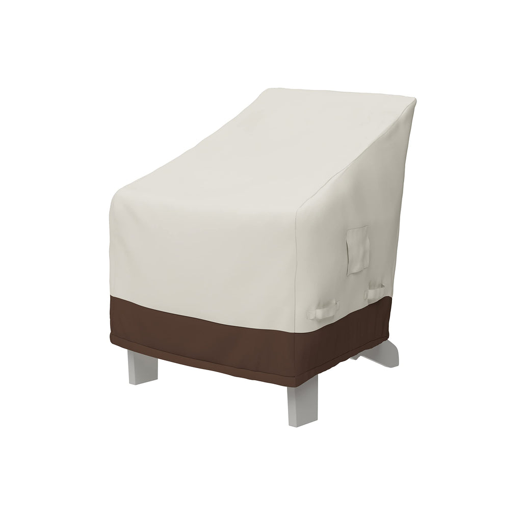 Amazon Basics Outdoor Patio Furniture Cover For Adirondack Chair, Beige/Tan