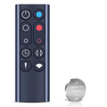 Replacement Remote Control for Dyson AM09 Hot + Cool Heater Tower Fan - with Battery, Without Magnetic Function, Black