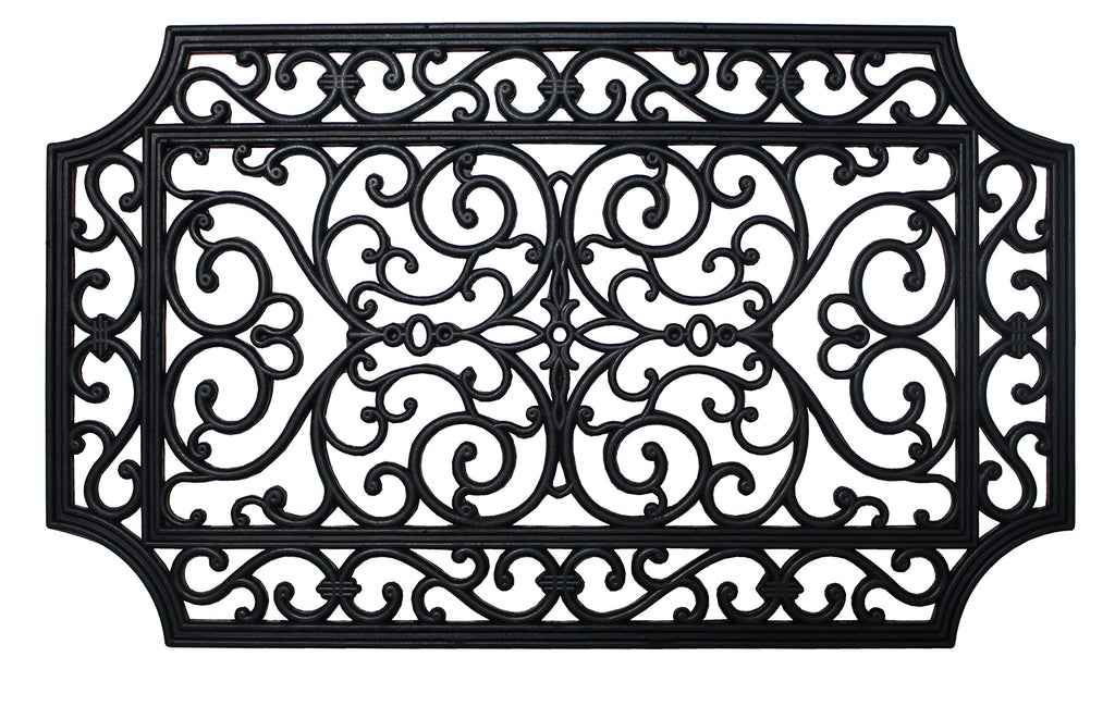 Dii Rubber Doormats Collection All Weather, 18X30, French Quarter