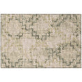 Sedona Sn15 Green Transitional Rug Rectangle 3' X 5'