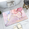 TPJ Mart AntiSlip Bath Mat Quick Dry Bathroom Carpet Floor Doormat Dirt Barrier Floor Door Cushion Mat Carpet Quick Dry Floor M