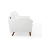 Modway Eei-3764-Whi Valour Performance Velvet Sofa, White