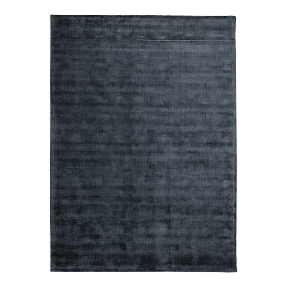 Kosas Home Cameron 108 X 144 Viscose Fabric Area Rug In Ink Blue