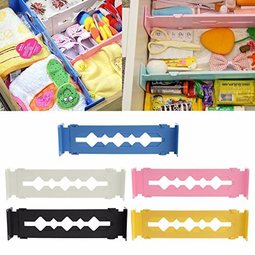 Globalniche Yellow : Adjustable Stretch Clapboard Drawer Divider Necessities Storage Organizer Diy