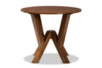 Baxton Studio Modern Dining Table with Walnut Finish RH7231T-Walnut-35-IN-DT