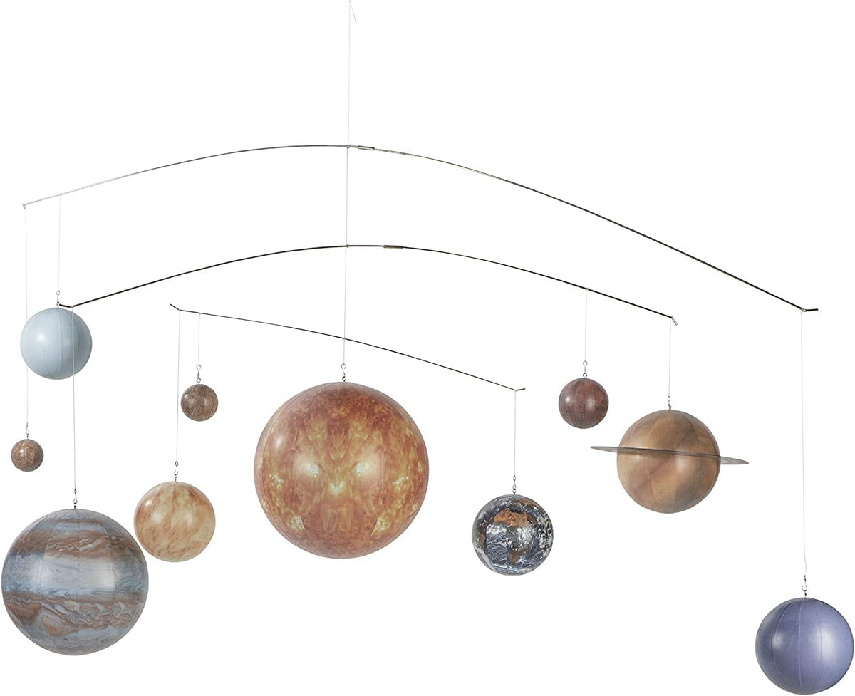 Solar System Mobile By Authentic Models, Educational Planets Model, Multicolor Space Decor For Baby, Kids, And Adults, Large Dec