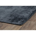 Kosas Home Cameron 108 X 144 Viscose Fabric Area Rug In Ink Blue