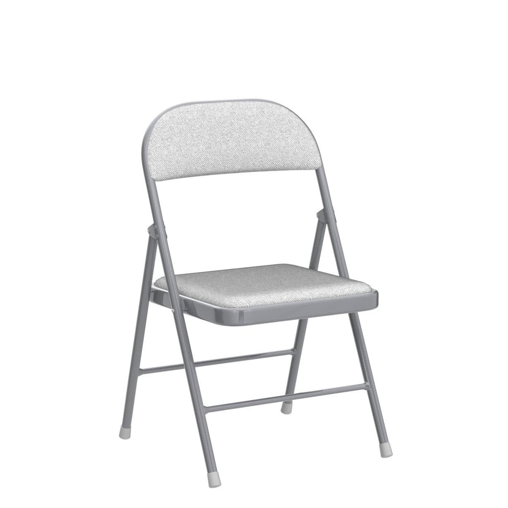 Cosco Smartfold® Fabric Folding Chair, 4-Pack, Gray