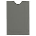Luxpaper Credit Card Sleeves | 2 3/8' X 3 1/2' | Smoke Gray | 80Lb. Text | 50 Qty