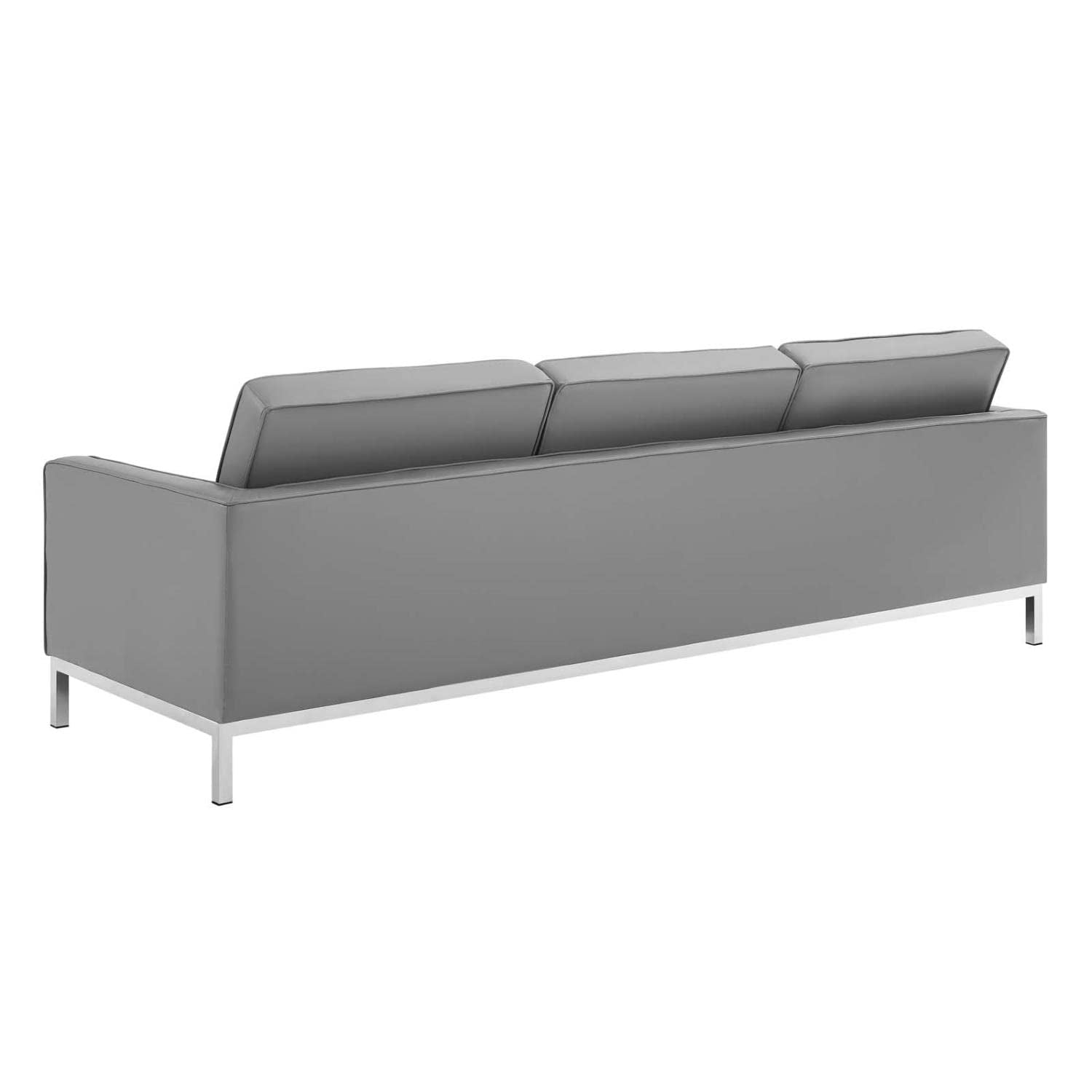 Modway Loft Set, Silver Gray