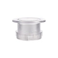 Peutier Parasol Umbrella Hole Ring Plug And Cap Set, Abs Plastic Clear Thickened Patio Table Umbrella Hole Insert Umbrella Table