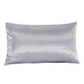 Loom Tree Faux Silk Satin Pillowcase 50 * 76Cm Gray | Bedding | Sheets & Pillowcases