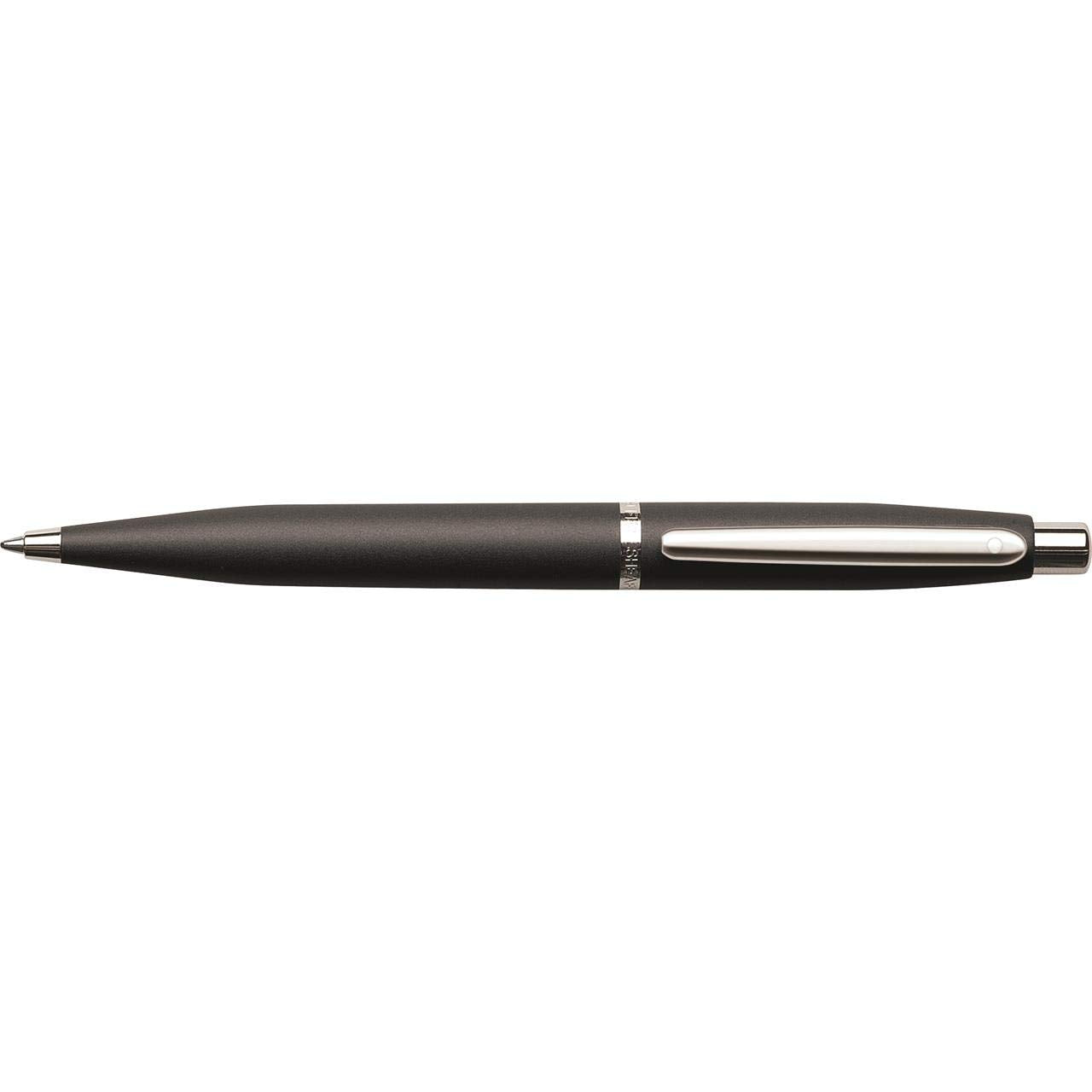 Sheaffer Vfm Matte Black Ballpoint Pen With Chrome Trim