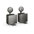 FABLOFT Toothbrush Holder, Suction Container, Electric, NoDrill, Bathroom Organizer Gunmetal Gray 2 Pack