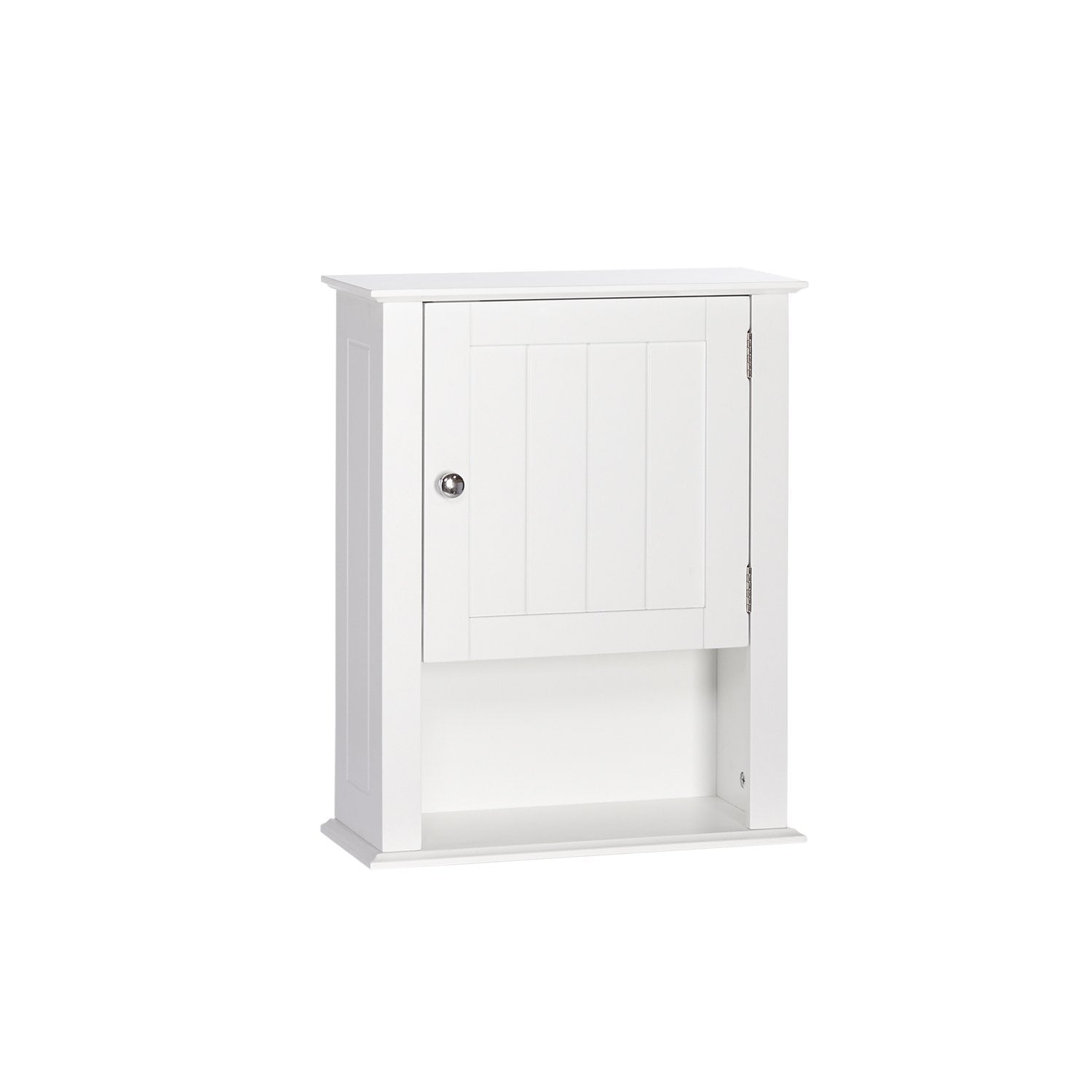 RiverRidge White Ashland Single Door Wall Mount Cabinet with Shelves