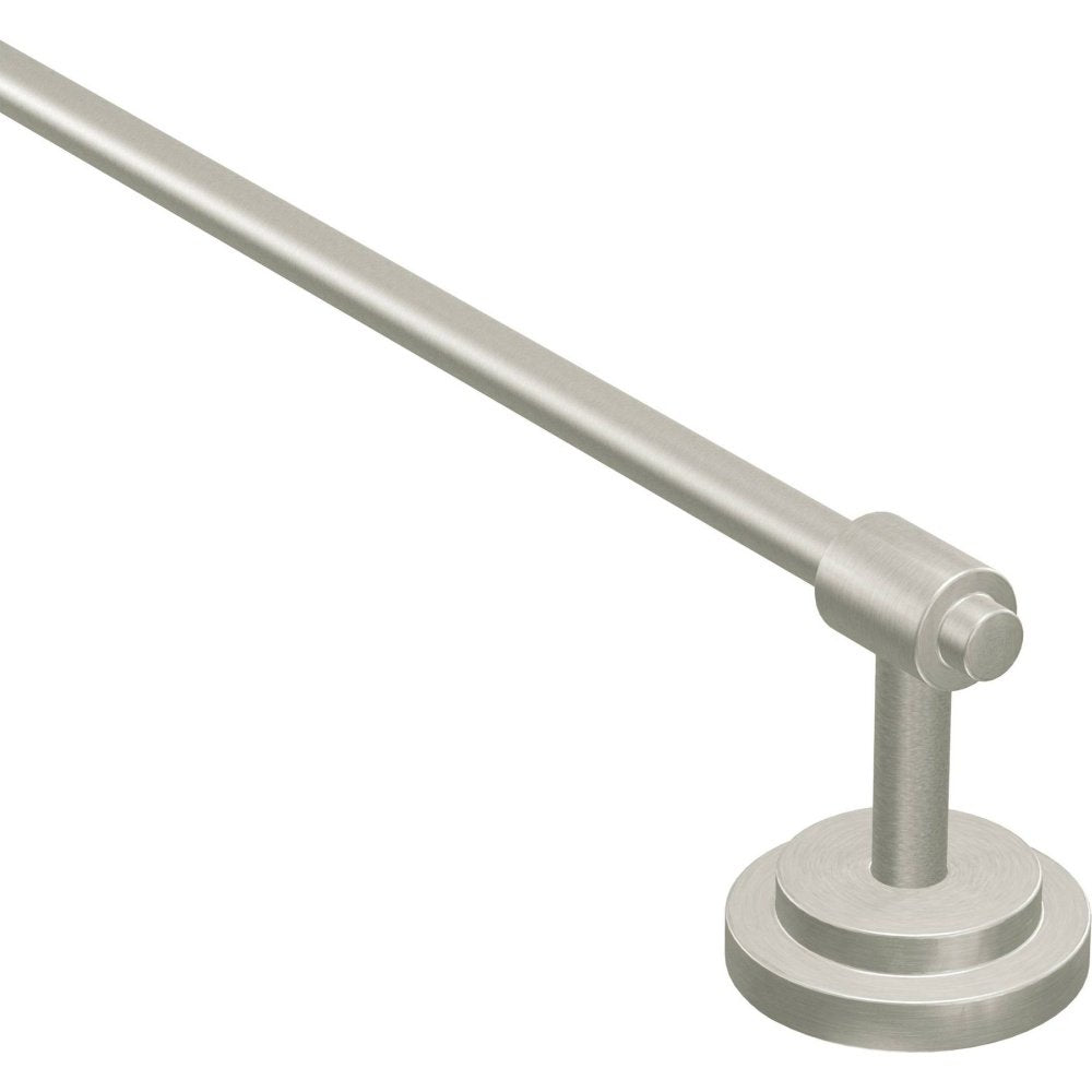 Moen DN0718BN Iso 18-Inch Towel Bar, Brushed Nickel