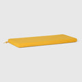 Westintrends Solace Water Resistant Outdoor Patio Bench Seat Cushion, 54 X 18, Yellow