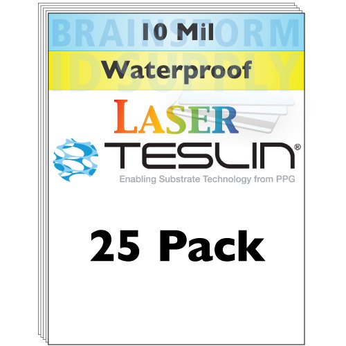 Teslin Synthetic Paper - 8.5' X 11' Sheet For Laser Printers | Pack Of 25