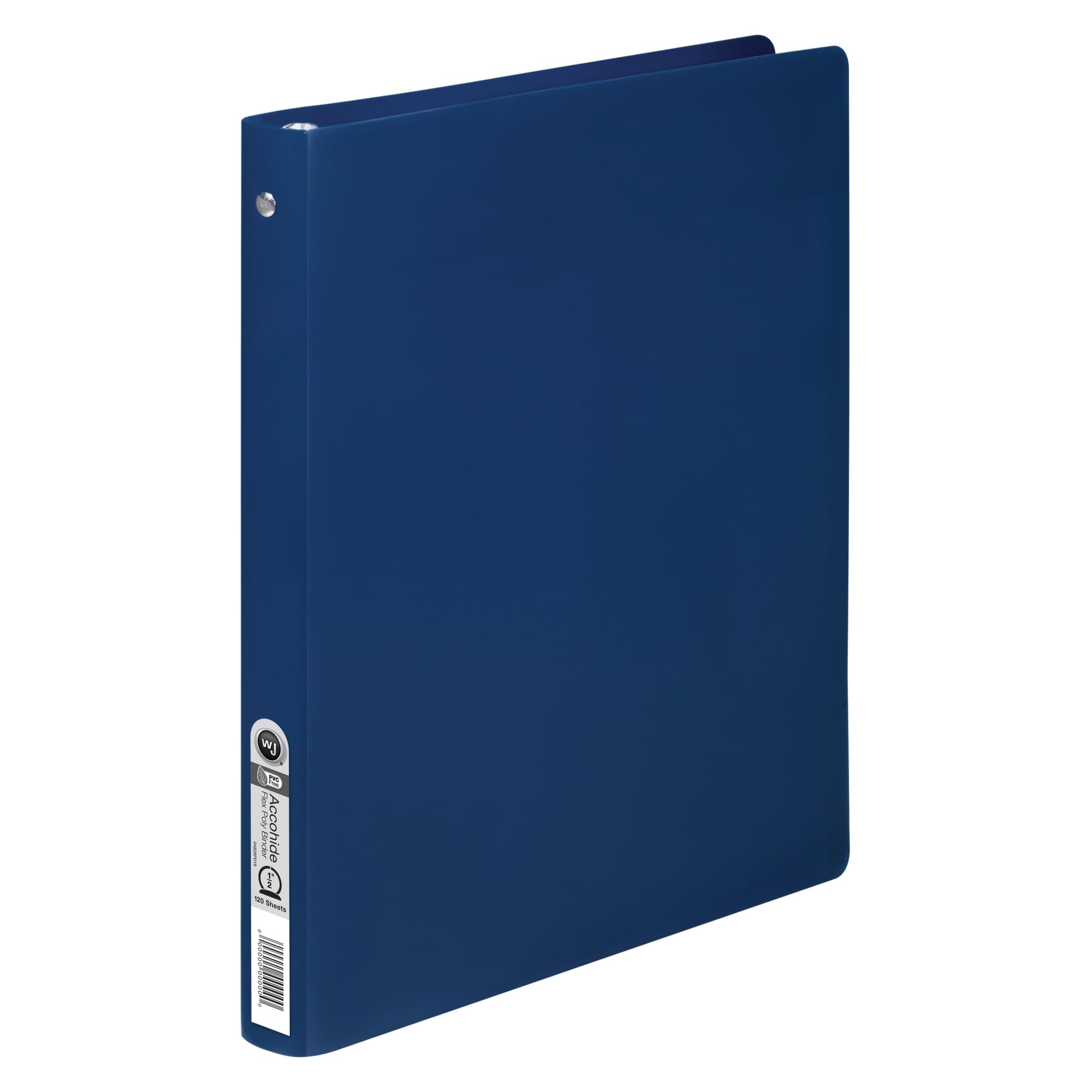 Wilson Jones 4 Inch 3 Ring Binder, Basic D-Ring View Binder, Black (W386-54Ba)