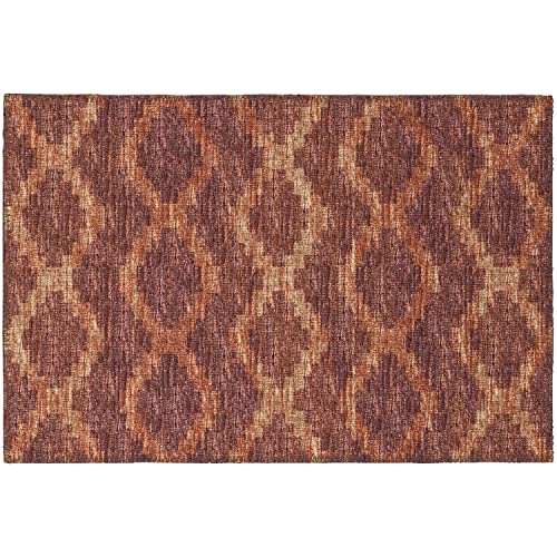 Sedona Sn9 Red Bohemian Rug Rectangle 8' X 10'