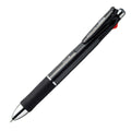Zebra P-B4Sa2-Bk Multi-Functional Pen, 4 Colors + Sharp Clip-On Multi 1000, Black