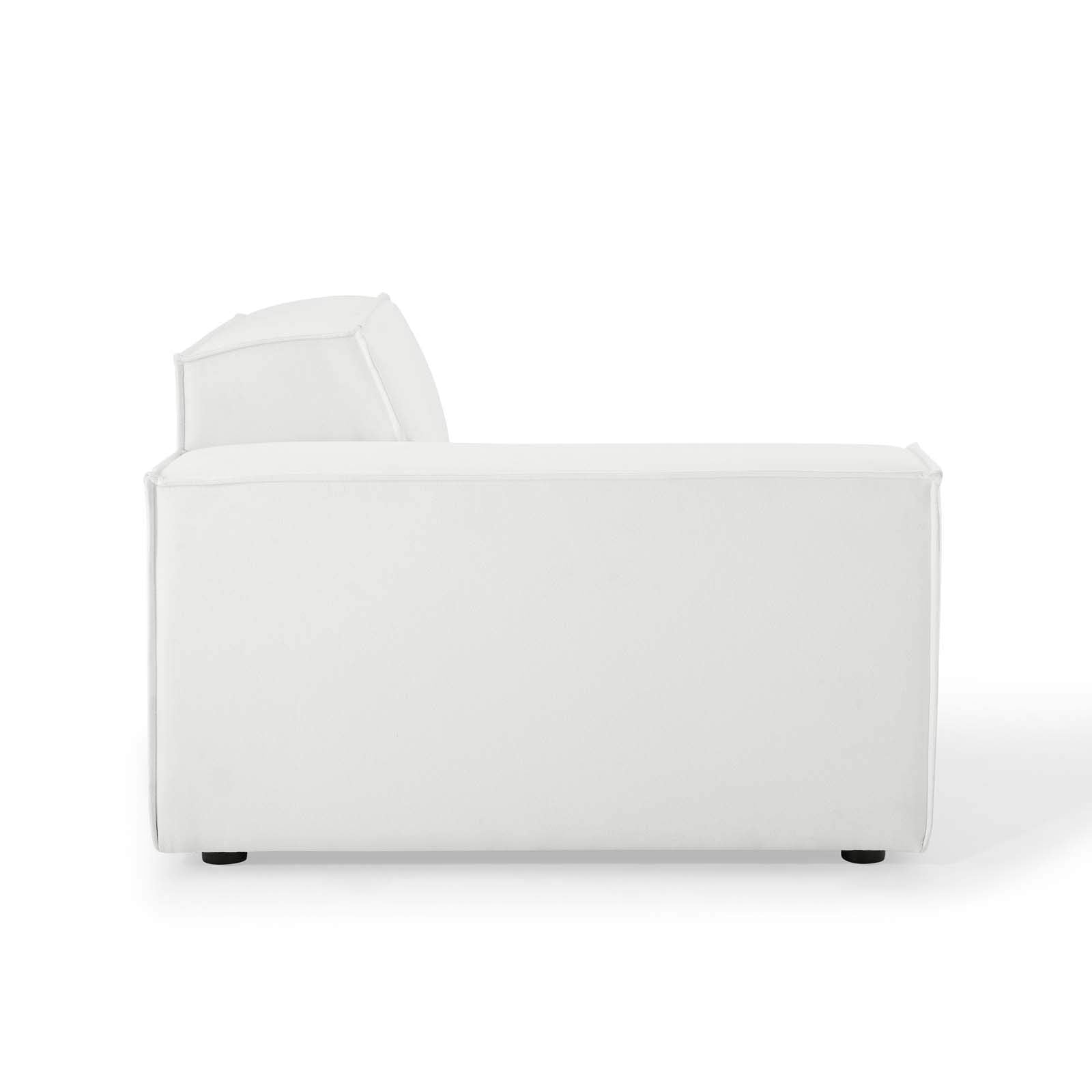 Modway Eei-3870-Whi Restore Right-Arm Sectional Sofa Chair, White