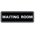 Standard Waiting Room Door/Wall Sign - Silver - Large
