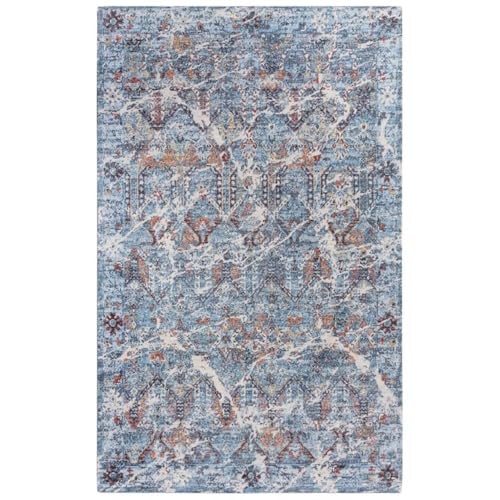 Rizzy Home Alora Decor Infinity 10' X 13' Classical Blue/Beige/Ivory Hybrid Area Rug