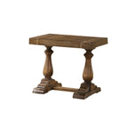 Best Master Furniture Transitional Living Room End Table, Gray