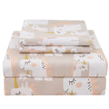 Jsd Pink Unicorn Kids Printed Sheet Set Twin Size, 3 Piece Soft Microfiber Pattern Bed Sheets For Girls Deep Pocket