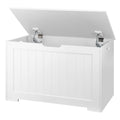 Epetlover Toy Box Storage Chest for Girls Boys, Wooden Trunk Bench w/Flip-top Lid & Safety Hinge, Kids Play Room Nursery Organiz