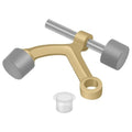 Deltana Hp70U4 Hinge Pin Stop; Hinge Mounted; Brushed Brass Finish