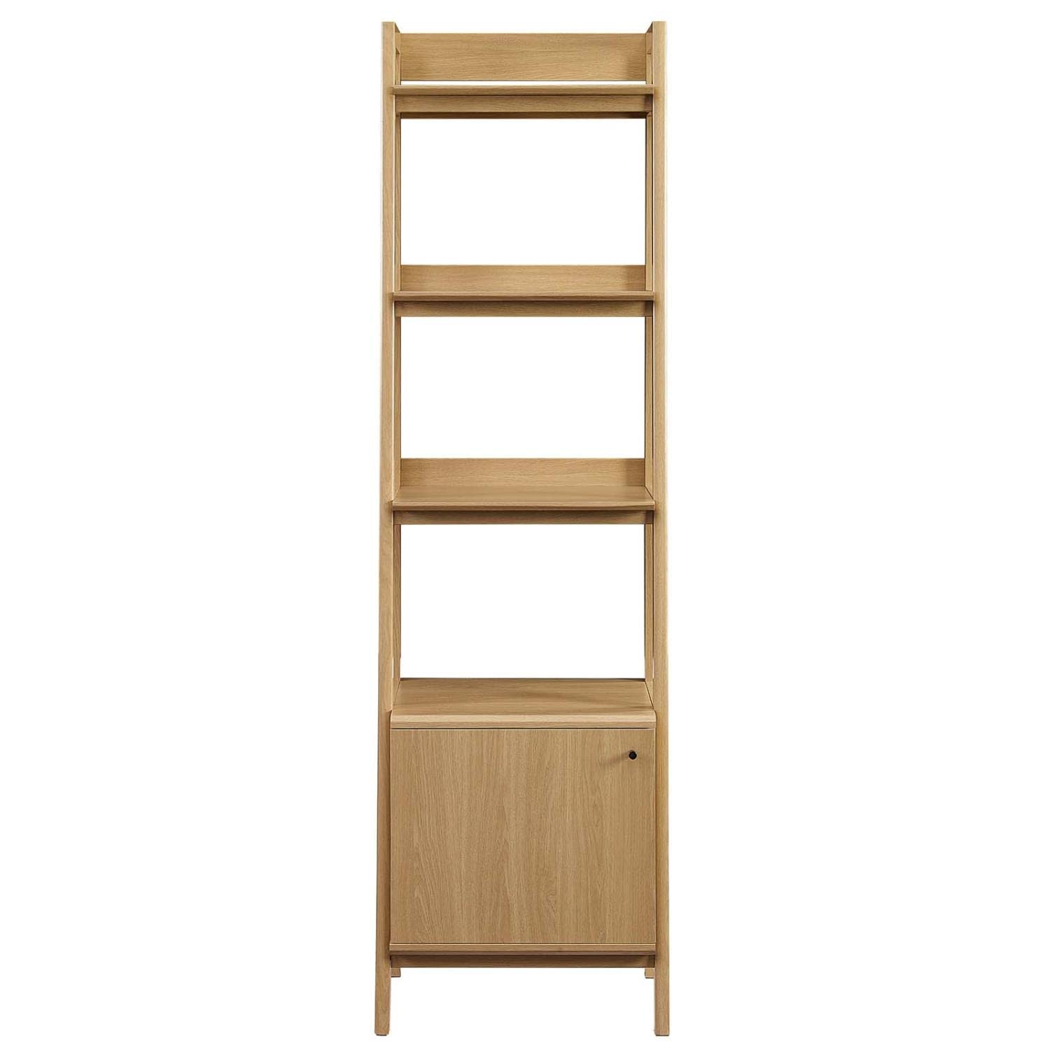 Modway 21&Quot; Bookshelf Display Case In Oak
