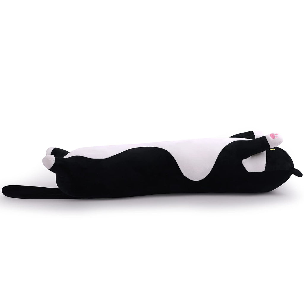 Miaohaha 43.2In Long Plush Cat Toy Pillow Stuffed Animal Cat Kids Plush Toy Pillow For Kids And Girls Toy Doll(110Cm/43.2In)