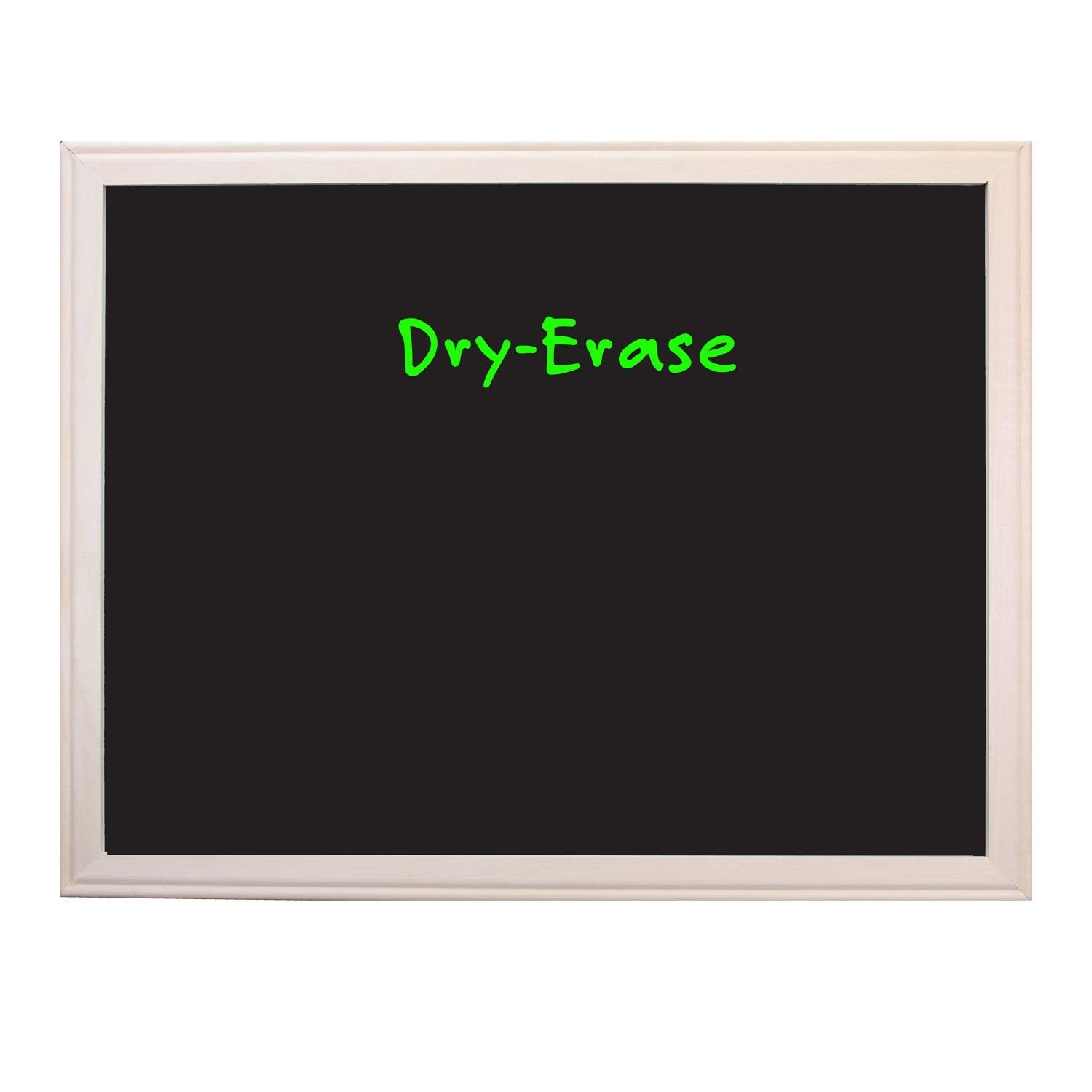 18 X 24 Wood Framed Black Dry Erase Board