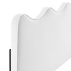 Modway Athena Performance Velvet Twin Headboard in White