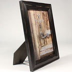 8X10 Weathered Black Wood Picture Frame