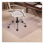 CHAIRMAT,36X48,W/Lip,INTM